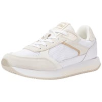 Tommy Hilfiger Damen Runner Sneaker Sportschuhe, Weiß (White), 38 EU