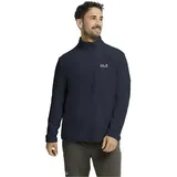 Jack Wolfskin Taunus 100 Halbreißverschluss-sweatshirt - Midnight Sky - S