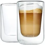 BLOMUS NERO Cappuccinoglas Thermoglas 0,25 l 2 St.