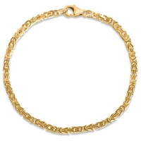 Firetti Königsarmband »Schmuck Geschenk Gold 333 Armschmuck Armkette Goldarmband Königskette«, Made in Germany, 14330202-19 gelbgoldfarben