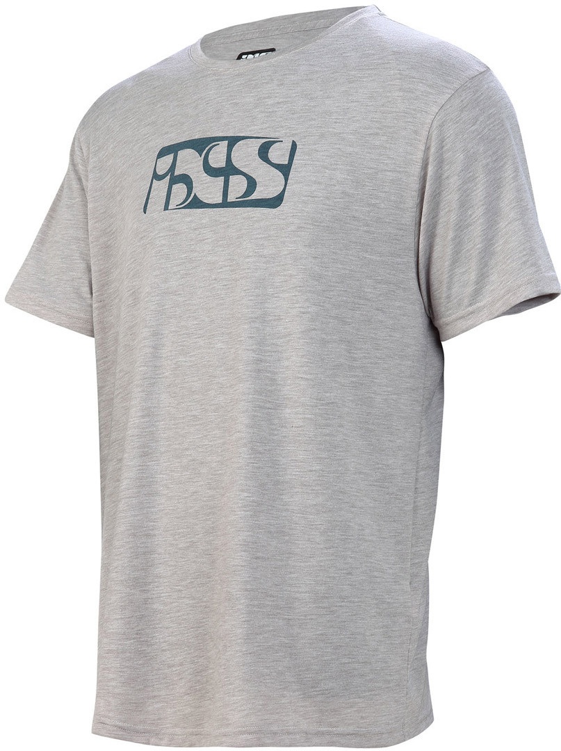 IXS Brand Tee T-Shirt, grau, Größe S für Männer