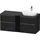 Duravit D-Neo Konsolenwaschtischunterbau wandhängend Eiche Schwarz Matt 1400x550x664 mm à DE4970R041 DE4970R04160000,
