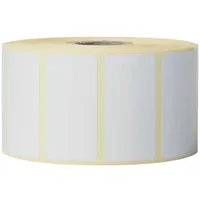 Brother Etiketten, 51x26mm, weiß, 16er-Pack (24000 Etiketten) (BDE-1J026051-102#16)