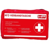 HP-Autozubehör 10039 KFZ - Verbandtasche in Rot - Mindesthaltbarkeit min. 4 Jahre