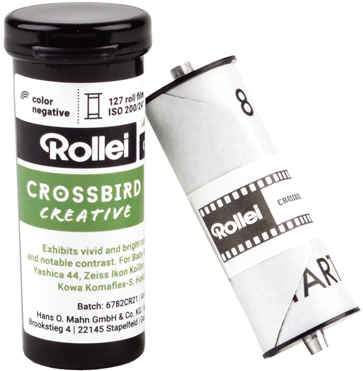 ROLLEI Crossbird 200 ASA 127 (Rollfilm Metallspule)