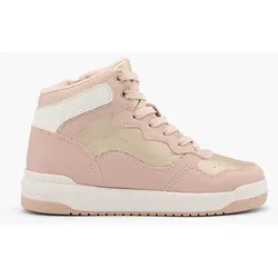 Hoher Sneaker - Damen - rosa