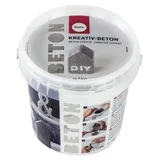 Rayher Kreativ-Beton Modelliermasse 1 kg grau