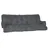 Beautissu Bankauflage 180 x 50 x 8 cm grau 2-tlg.