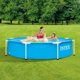 Intex Metal Frame Pool Set 244 x 51 cm inkl. Filterpumpe