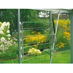 Vitavia Lamellen-Wandfenster aus Aluminium-alu-natur