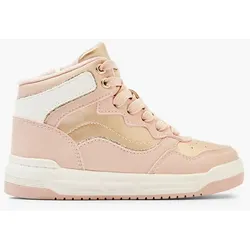 Hoher Sneaker - Damen - rosa