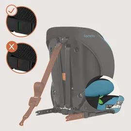 lionelo Levi Fix i-Size Blau