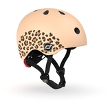 Scoot & Ride Unisex Jugend Leopardenmuster Scoot and Ride Helm, XXS-S(45-51cm), Leopard