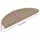 vidaXL Treppenmatten Selbstklebend Sisal-Optik 15 Stk. 65x21x4 cm Sand
