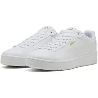 Puma Erwachsene Court Classico Sneakers 40 White Gold - 40 EU