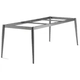 Sieger Gartentisch 220 x 100 x 73 cm Grau