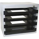 Dresselhaus Schrank Stahl 40,5 x 35,5 x 26,0 cm silbergrau unbestückt