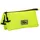 Oh My Pop! Yellow Neon-Mesh Dreifach Federmäppchen, Gelb