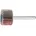 Ø50xH20mm K 120 Korund Schaft-D 6mm