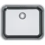 Franke Smart SRX 210.50 T Edelstahlspüle 50x40, flächenbündig 127.0688.777 - Silber