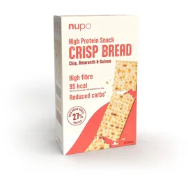 nupo® High Protein Crisp Bread mit Chia, Amaranth & Quinoa 7 Port. à 25g (175g)