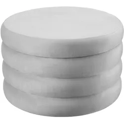 TecTake GmbH Sitzhocker Altu XL, gepolstert, Stauraum