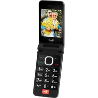 Trevi FLEX PLUS 95 4G 2.8" Klapphandy, mit Taschenlampe Schwarz