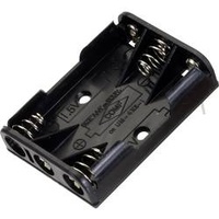 TRU COMPONENTS BH 431-1P Batteriehalter 3x Micro (AAA) Kontaktpole
