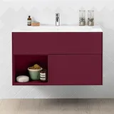 Villeroy & Boch Waschtischunterschrank 99,6 x 59,1 cm Rot