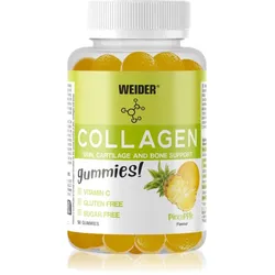 Weider Collagen Gummies Geleebonbons mit Kollagen Geschmack Pineapple 50 St.