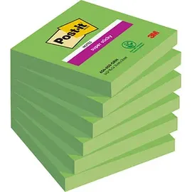 Post-it Super Sticky Notes Haftnotizen extrastark 6546SA 76x76mm 90Bl. lindgrün