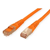 Roline Patchkabel Kat.6 (Class E) S/FTP (PiMF), orange, 1