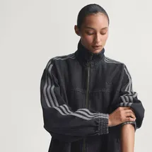 adidas FIREBIRD ADILENIUM Originals JEANSJACKE - True Black Denim - XS