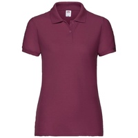 FRUIT OF THE LOOM 65/35 Polo Lady-Fit PoloShirt NEU - Rot