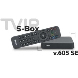 TVIP S-Box v.605 SE 4K UHD Linux IP-Receiver Dual-WiFi, LAN, Bluetooth, HDMI, USB, MicroSD