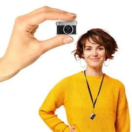 Easypix MiniPro XS1 Digitalkamera Schwarz, Silber