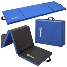 Eyepower XL Gymnastikmatte 200x60x5cm - Faltbare Turnmatte
