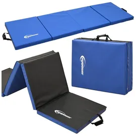 Eyepower XL Gymnastikmatte 200x60x5cm - Faltbare Turnmatte
