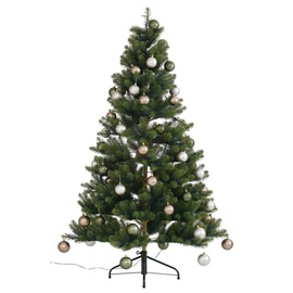 Creativ deco Künstlicher Weihnachtsbaum »Fertig geschmückt«, grün