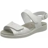 Semler Riemchensandalen Damen Weiß 37,5
