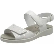Semler Riemchensandalen Damen Weiß 37,5