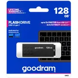 GoodRam USB-Speicherstick mit 128GB UME3 - USB 3.0 DatenSpeicherung Pen Drive - Lesegeschwindigkeit bis zu 60 MBs - mit Anti Rutsch Memory Stick - USB Flash Laufwerk Schwarz 10,3 x 12,3 x 1,2 cm
