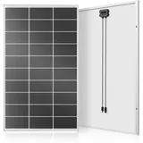 Solarpanel 12V, N-Type Monokristalline Solarmodule, 18BB Technologie,Hocheffizientes Aluminiumrahmen solar panel, PV Modul für Balkonkraftwerk, Wohnmobil, Gartenhäuse, Boot (170W)