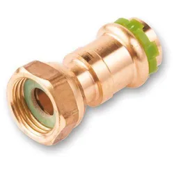 Kupfer Pressfitting Sudo-Press Übergangsverschraubung Innengewinde flachdichend 28 mm - 1 1/4