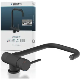 Schütte WINDOW Einhebelmischer Schwarz