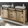 furn.design Stove Doppelwaschtisch 164 x 81 x 43 cm