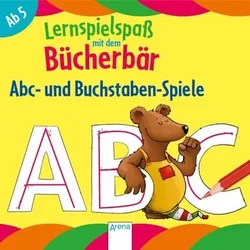 ARENA 3-401-71084-2 ABC-und Buchstaben-Spiele. Lernspielspaß mit dem Bücherbär