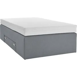 Westfalia Schlafkomfort Boxspringbett 120 x 200 cm Grau