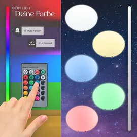 Tectake tectake® Kugelleuchte, mit LED-Beleuchtung, 12 W, inklusive Erdspieß