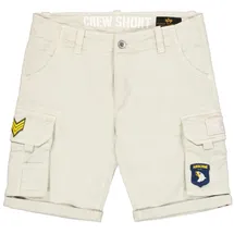 Alpha Industries Crew Short Patch Stone 36
